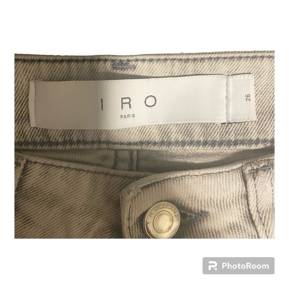 Like New IRO Paris Galloway Faded Skinny Jeans - Size 26 - Picture 9 of 10